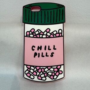 Chill Pills iPhone Case - Fun Rubber Silicone Cover